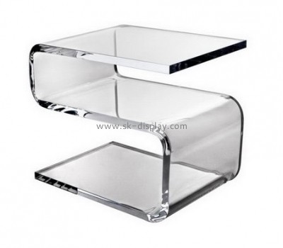 Custom acrylic bedroom furniture modern clear acrylic trunk table bedside table AFS-100