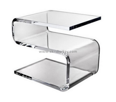 Custom acrylic bedroom furniture modern clear acrylic trunk table bedside table AFS-100