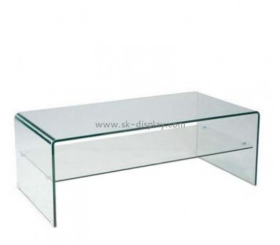 Acrylic factory customized small low antique coffee table AFS-130