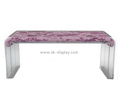 Lucite manufacturer customize acrylic coffee table plexiglass furniture AFS-548