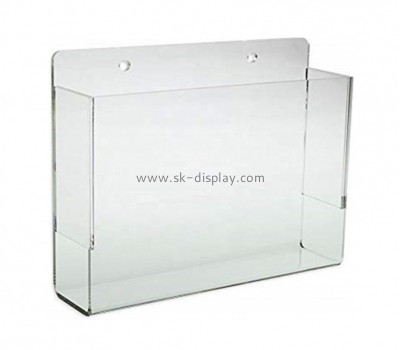 Clear rectangle magazine holder BD-008