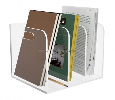 OEM supplier customized acrylic book holder file holder BD-018