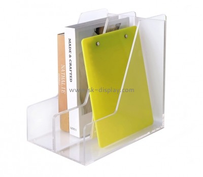 OEM supplier customized acrylic magazine holder file holder BD-014