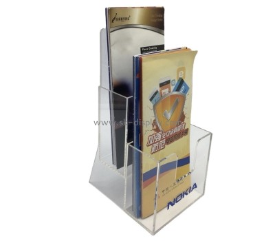 OEM supplier customized acrylic pamphlet holder literature holder BD-020