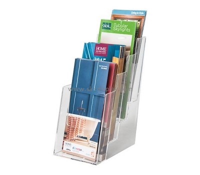 Clear 4 tiers moulded A4 tabletop brochure holder BD-022