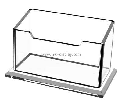 OEM supplier customized acrylic business name card holder BD-036
