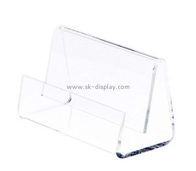 Chinese factory custom acrylic business name card holder BD-051