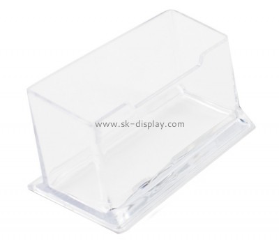 Factory direct sale acrylic name card holder acrylic business card holder acrylic card holder BD-058