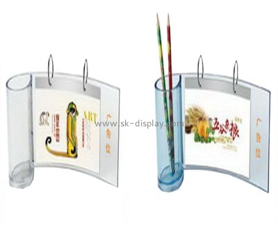 Customized acrylic stand up desk calendar BD-199