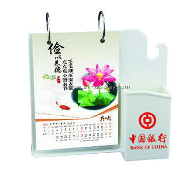 Customize acrylic table top calendar BD-694