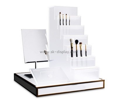China factory wholesale acrylic cosmetic display counter stand CO-076
