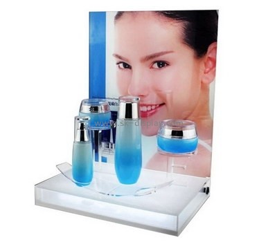 Fashion design acrylic make up organizer counter top display CO-075