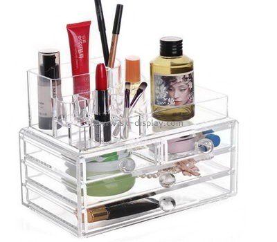Customized acrylic cosmetic organizer makeup organizer acrylic display case CO-147