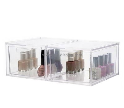 Customized clear acrylic boxes makeup organizer makeup holder CO-150