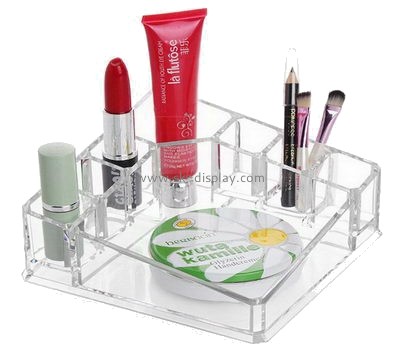 Factory direct sale acrylic cosmetic display clear makeup organizer acrylic stands for display CO-176