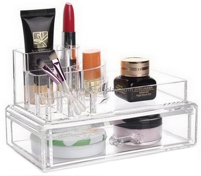 Custom design clear display case makeup organiser acrylic organizer CO-184
