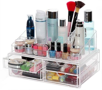 Custom makeup storage boxes drawers cheap clear makeup organizer makeup holder box CO-281