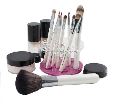 Customized makeup organizer beauty organizer box acrylic makeup brush holder CO-301