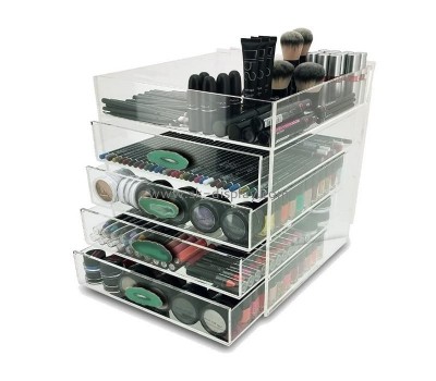 Customized acrylic cosmetic case makeup drawer organizer makeup organizer box CO-314