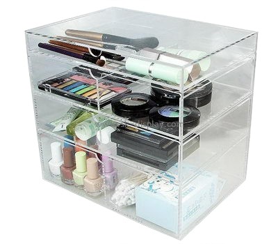 Custom acrylic best makeup organizer box with drawers CO-369