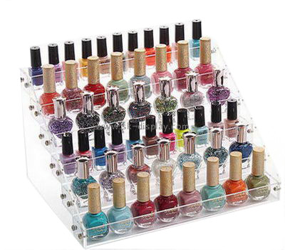 Bespoke clear acrylic nail polish display CO-384