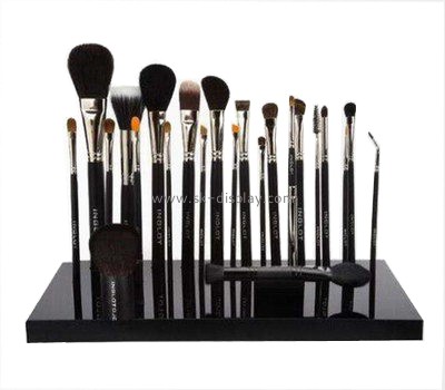 Customize black acrylic cosmetic brush holder organizer CO-478