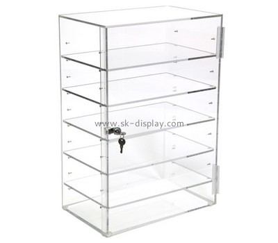 OEM supplier customized multi tiers acrylic display case DBS-045