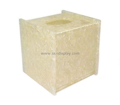 Fashion design top quality acrylic tissue box DBS-053