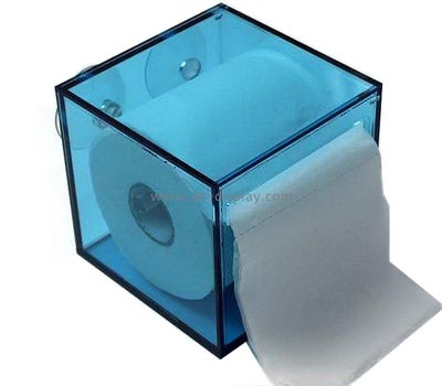 Factory custom acrylic box clear acrylic box square tissue box DBS-103