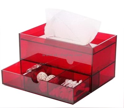 Customize lucite box facial tissue DBS-1137