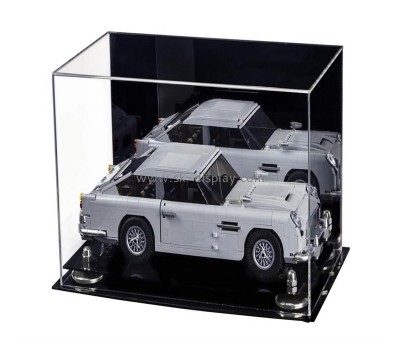OEM supplier customized acrylic model car showcase perspex model car display case DBS-1240