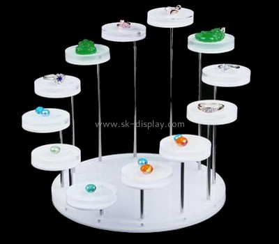 Acrylic manufacturer custom plexiglass jewelry display stands JD-017
