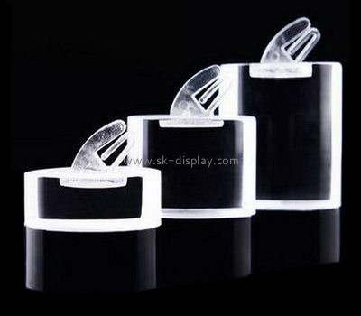 Customized clear display stands perspex display stands ring stand jewelry JD-113