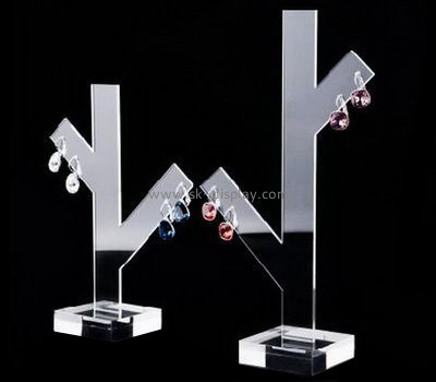 Hot selling clear acrylic blocks for display stud earring display jewellry display stands JD-118