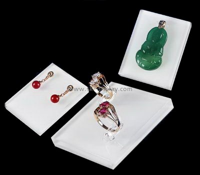 Perspex factory customize acrylic jewelry display blocks JD-148