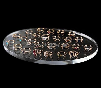 Acrylic manufacturer customize plexiglass jewellery ring display block JD-153