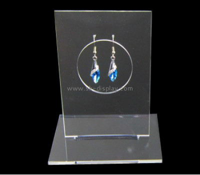 Plexiglass supplier customize acrylic jewellery earring display stand JD-165