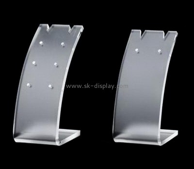 Plexiglass manufacturer customize acrylic jewellery earring display rack JD-181