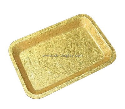 Gold acrylic fruit plate FD-037