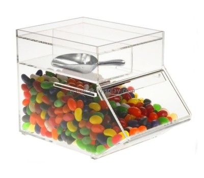 Transparent acrylic candy case with lid FD-038