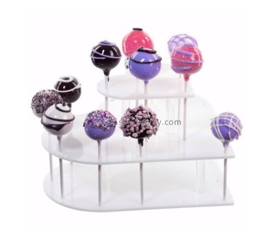Clear acrylic display stand for lollipops FD-045