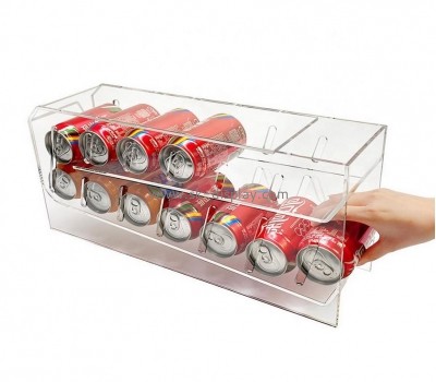 Custom acrylic beverage can dispenser FD-050