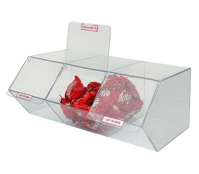 Custom acrylic candy storage box acrylic box food storage box FD-069