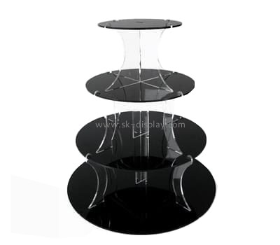Acrylic manufacturers china custom perspex cupcake tier stands FD-098