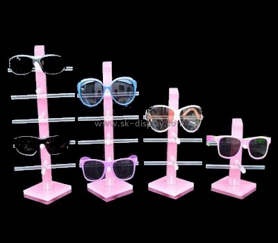 pink acrylic glasses display stands GD-021
