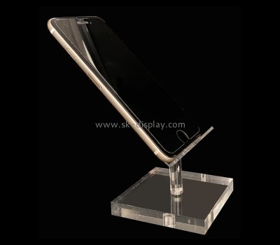 Plexiglass manufacturer custom acrylic cell phone stand lucite mobile phone holder PD-029