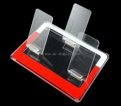 Lucite manufacturer customized acrylic display phone stand PD-055