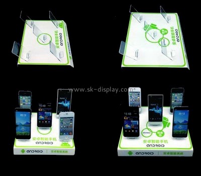Plastic fabrication company custom acrylic best cell phone display PD-093