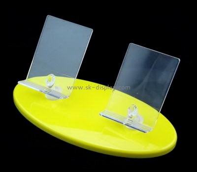 Plastic fabrication company custom acrylic plexiglass mobile display PD-104