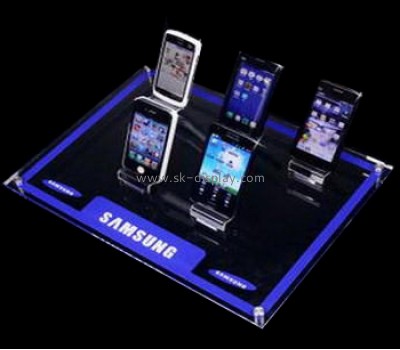 Acrylic manufacturers custom plastic displays stand for phone PD-105